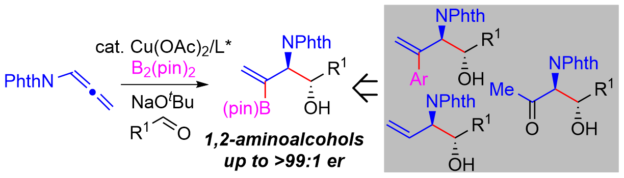 Gargaro-boylative-aminoallylation